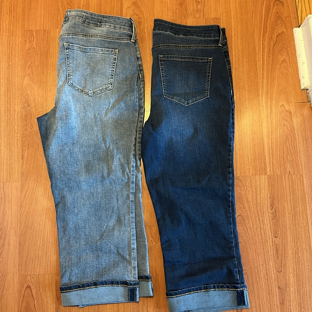 NYDJ Marilyn Straight Cropped Jeans